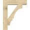 Ekena Millwork Balboa Block Rough Sawn Bracket w/ Offset Brace, Douglas Fir, 8"W x 32"D x 40"H BKT0806X32X40BOA05RDF - alternate 3